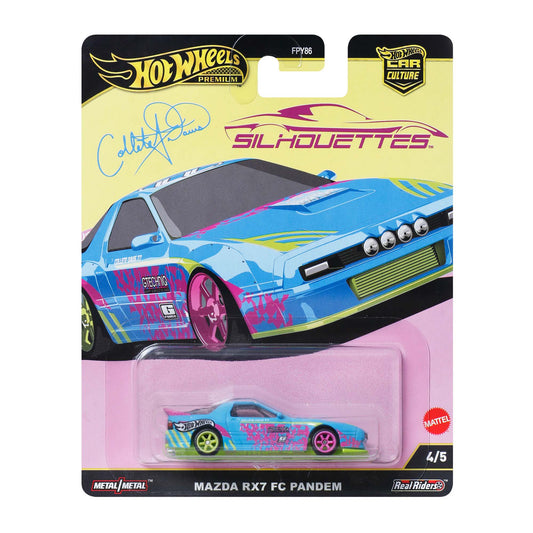 Hot Wheels Premium Car Culture Silhouettes Mazda RX7 FC Pandem