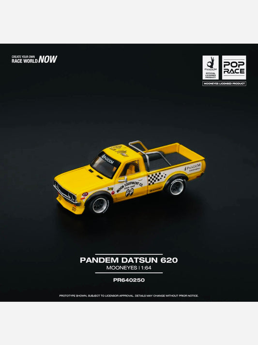 Pop Race Factory Sealed Pandem Datsun 620 Mooneyes #250